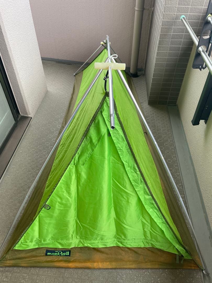 モンベル　ムーンライト1型テント & マウンテンイクイップメントシュラフ セット