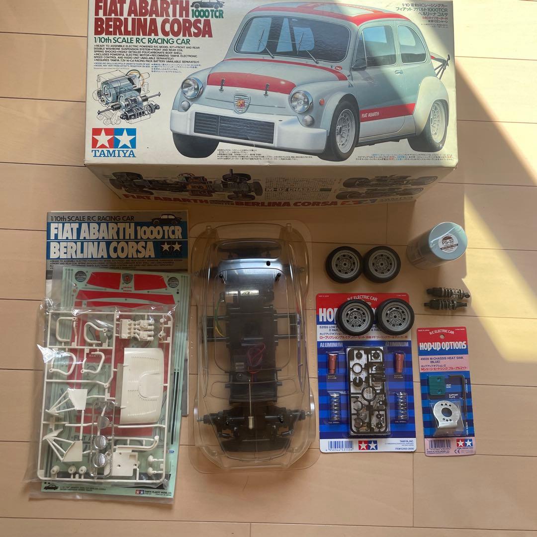 タミヤラジコン　フィアット　アバルト　1000ＴＣＲ　ベルリーナ