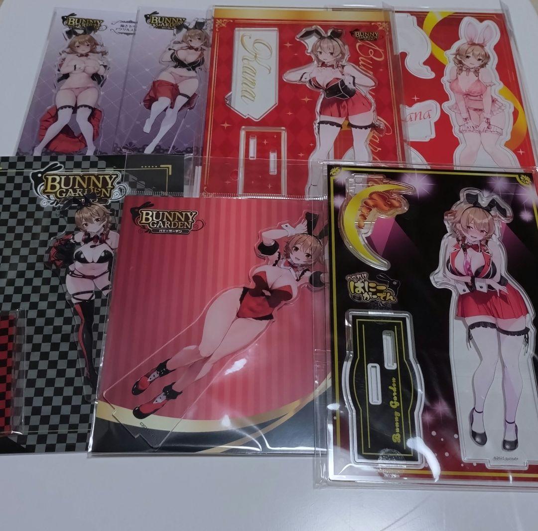 バニーガール 花奈 アクリルスタンド 7枚セット