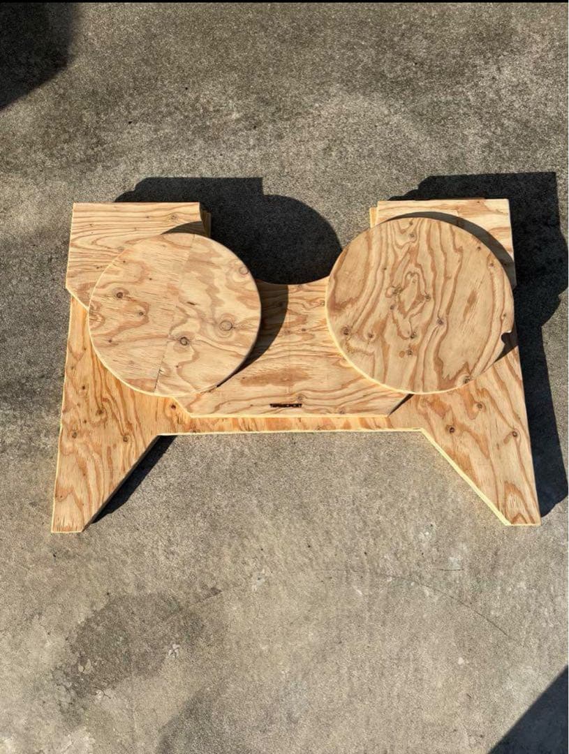 YAMAGOMORY 八卓　　High 七輪テーブル　折り畳み