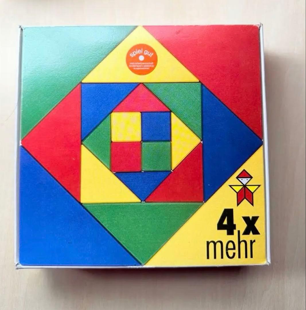 ジーナ社　4＋　積み木