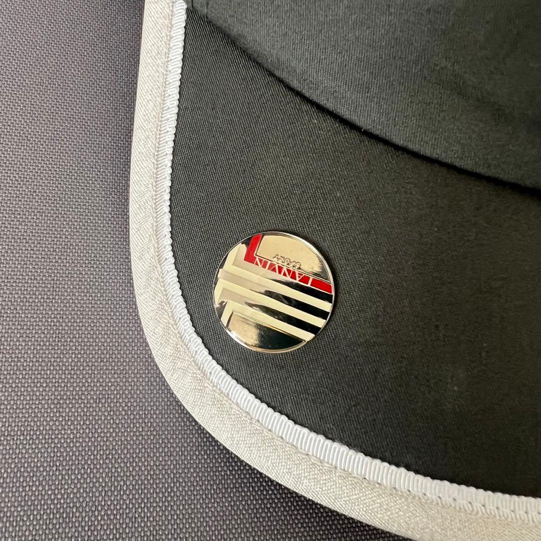 LANVIN SPORT ランバンスポール　キャップ　グレー　ゴルフ　帽子　ロゴ