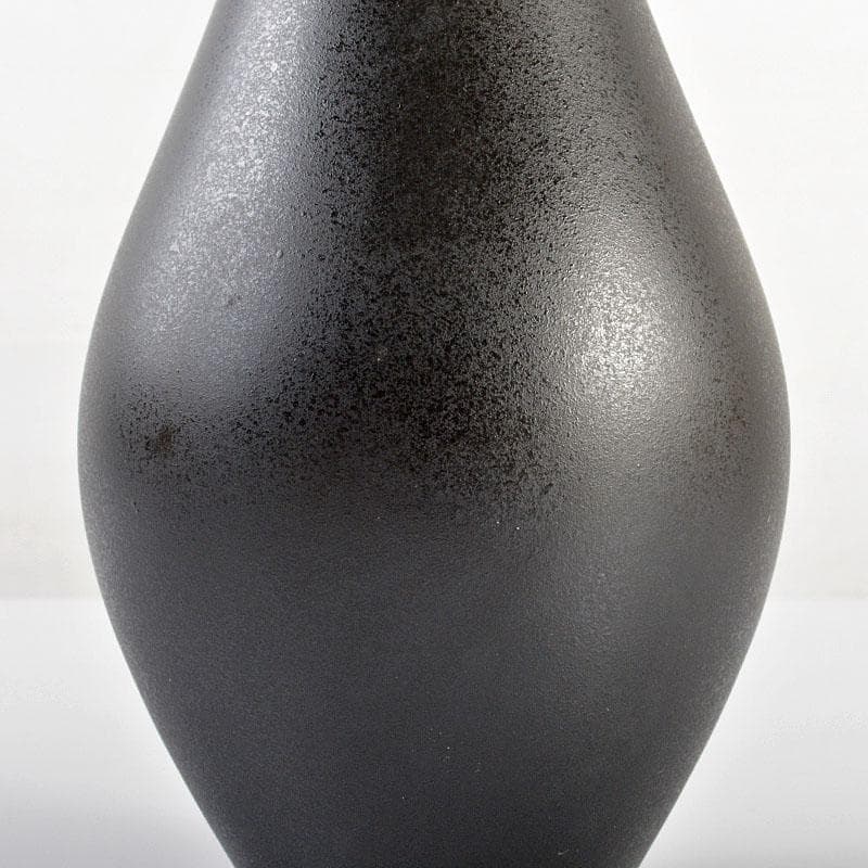 高岡銅器　平井昇（昇甫）作　蝋型鋳銅　鶴首瓶　一輪挿し　共箱　V　R6167