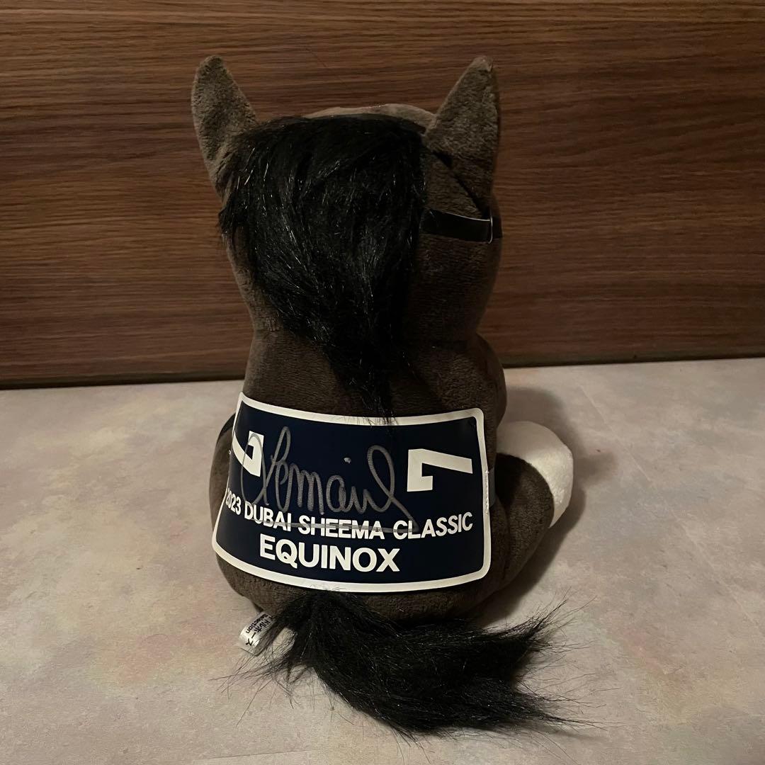 【ルメール 直筆サイン】イクイノックス アイドルホース ドバイシーマクラシックL