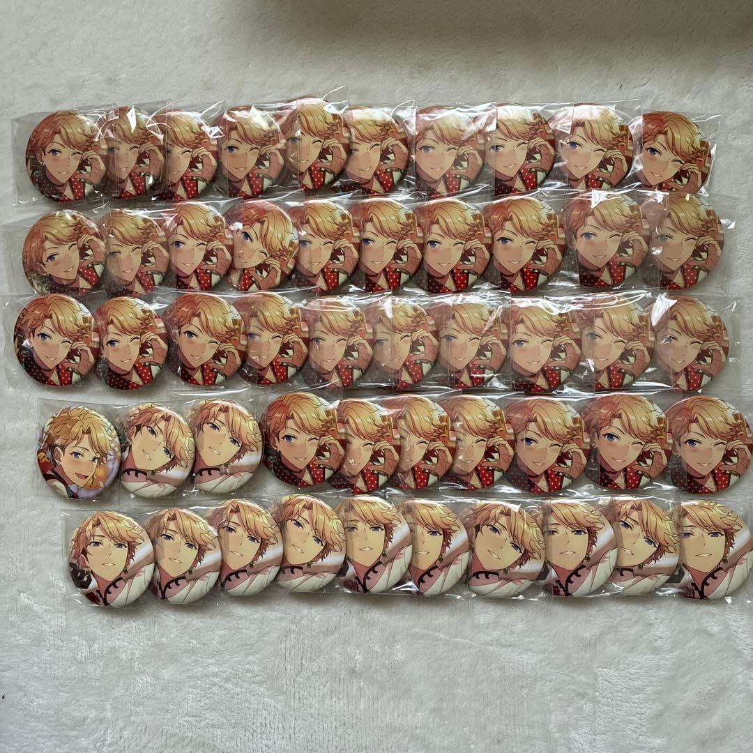 あんスタ　鳴上嵐　缶バッジ　まとめ売り