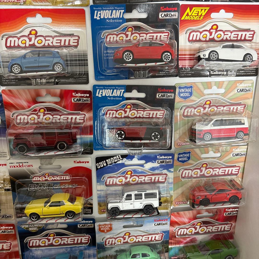 か*の様 【希少品】カバヤ　Majorette ミニカー 46点まとめて　当時も