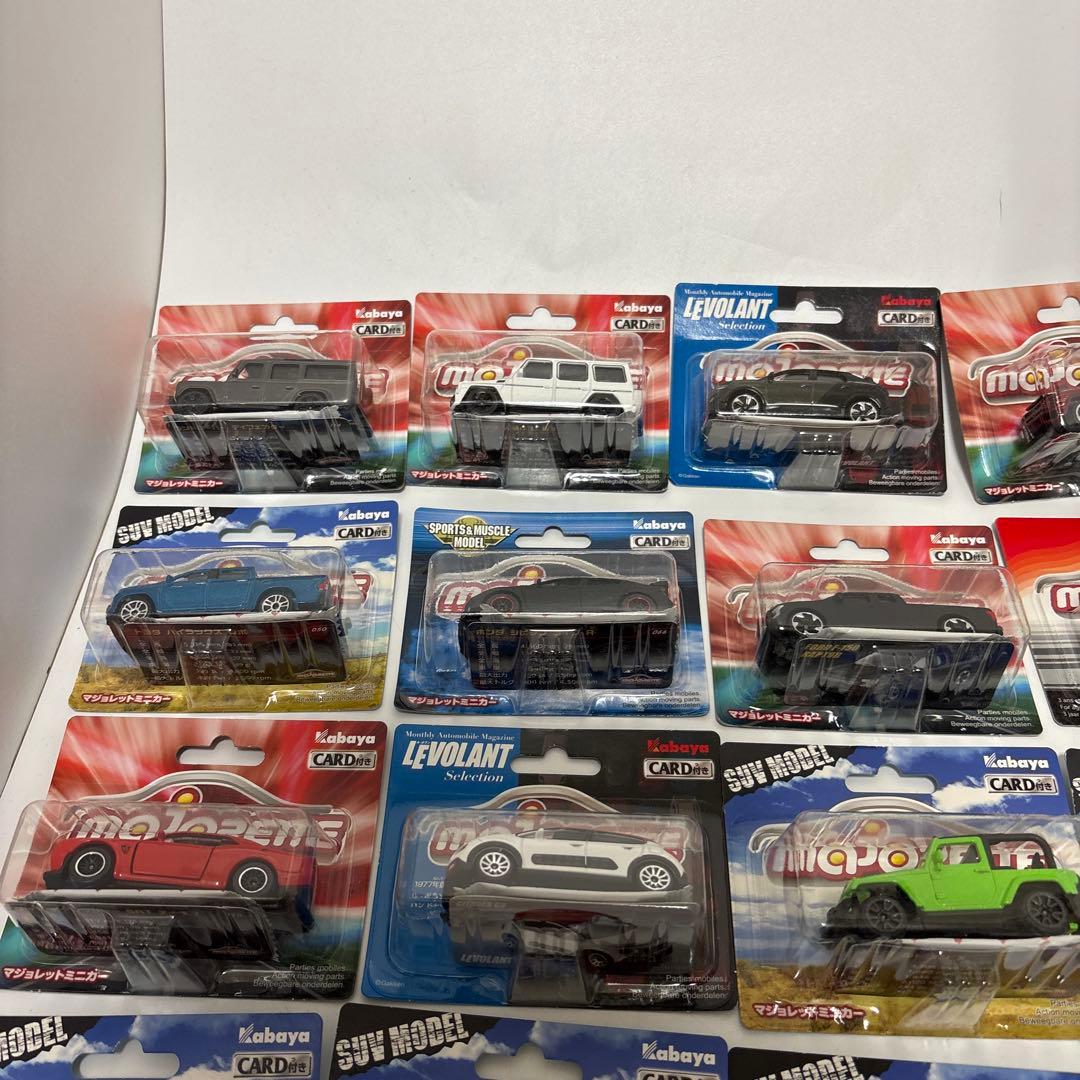 か*の様 【希少品】カバヤ　Majorette ミニカー 46点まとめて　当時も