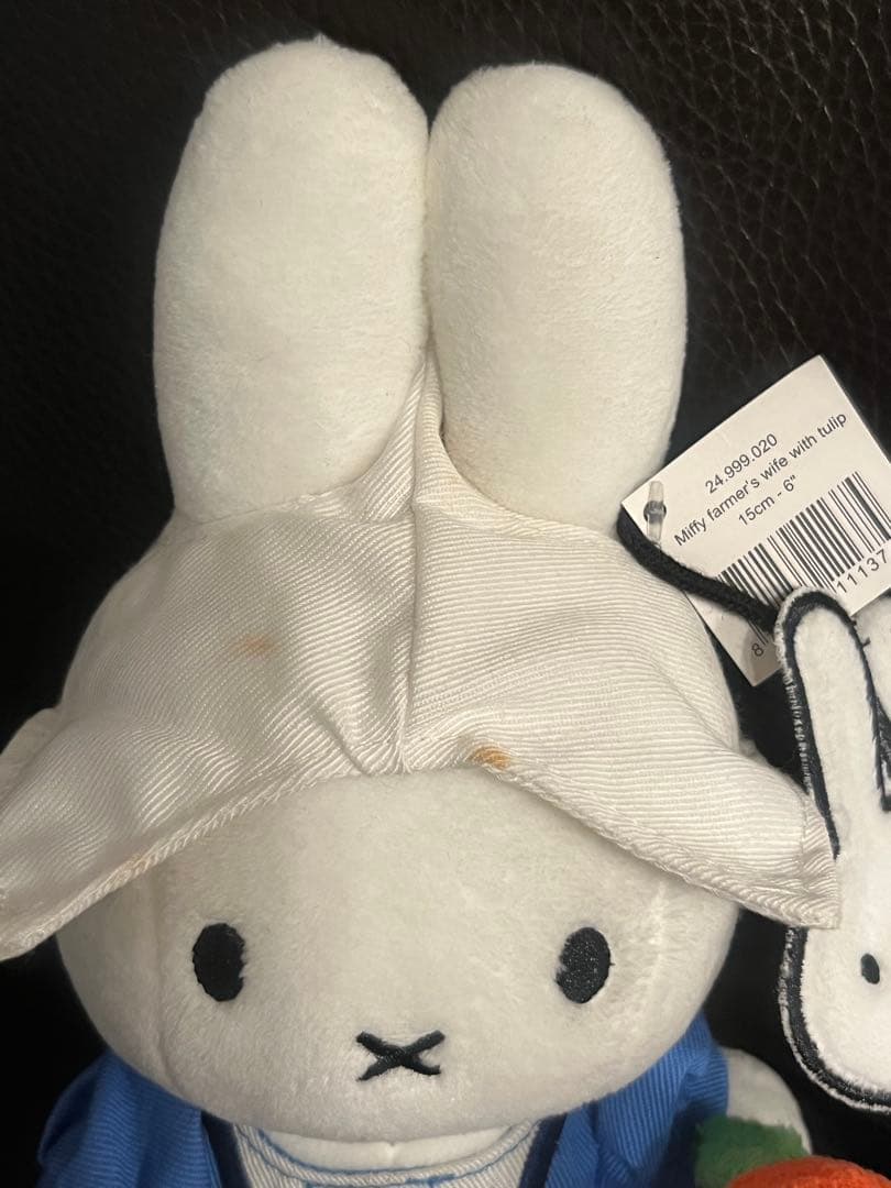 オランダ限定　ミッフィー　ぬいぐるみ　2体セット　ディックブルーナ　Miffy