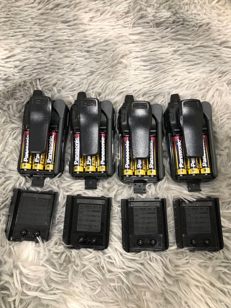 4台セット★ICOM WITHCALL IC-4110 特定小電力トランシーバー