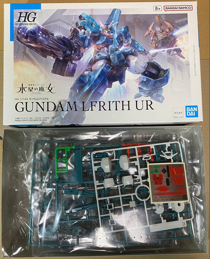 新品未組立　HG 1/144 機動戦士ガンダム　水星の魔女　 ６個セット