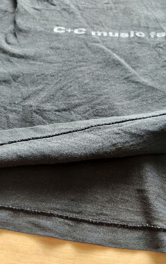 【レア】C+C music factory ロゴ Tシャツ USA製 C&C