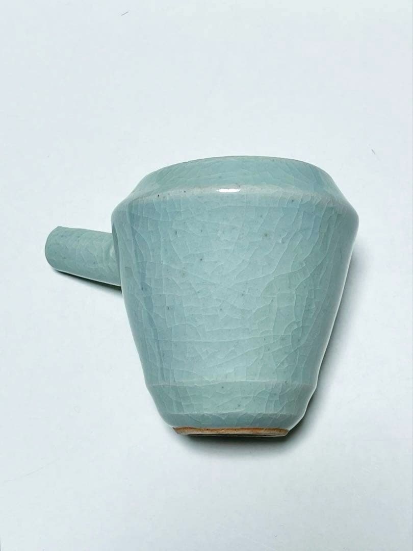 新品未使用　青磁　片口