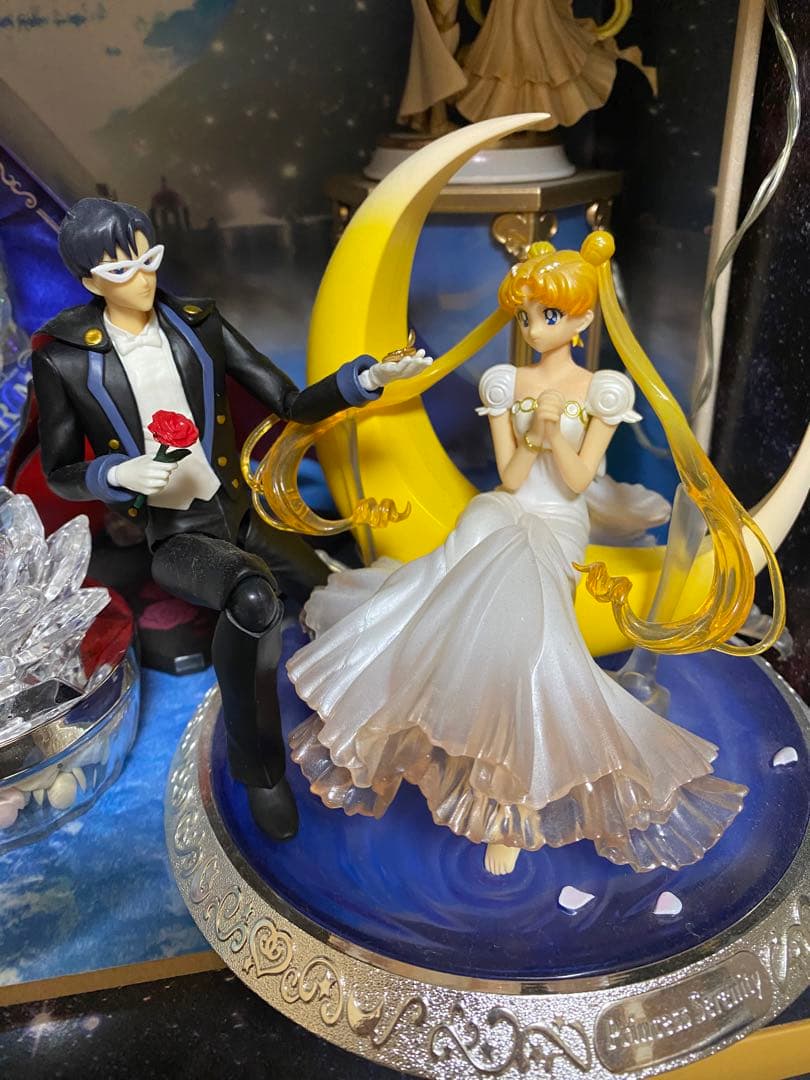 美少女戦士セーラームーン セレニティ・ちびうさ＆エリオス フィギュア