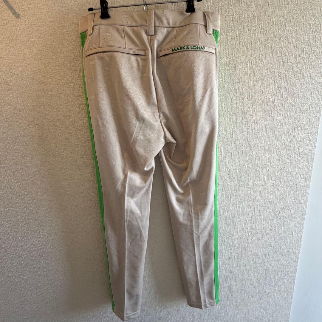 MARK & LONA GOLF パンツ ベージュ
