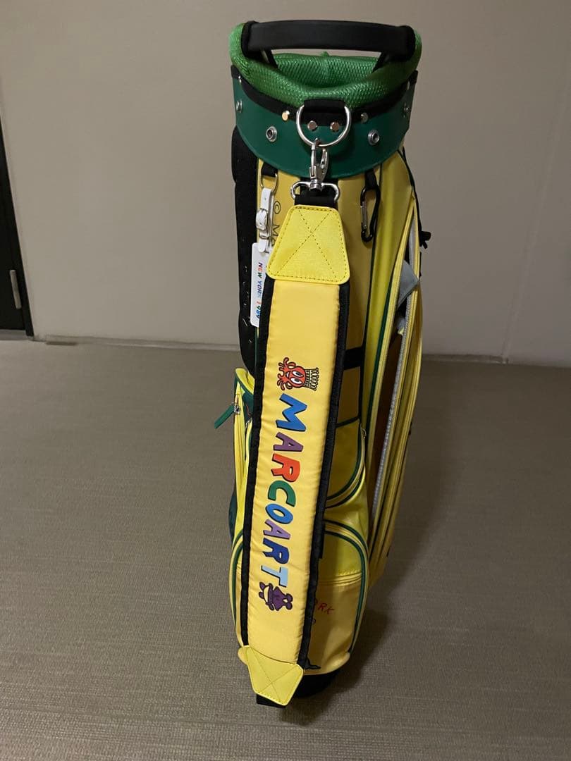 MARCOART New York 1989 キャディバッグ（黄色）