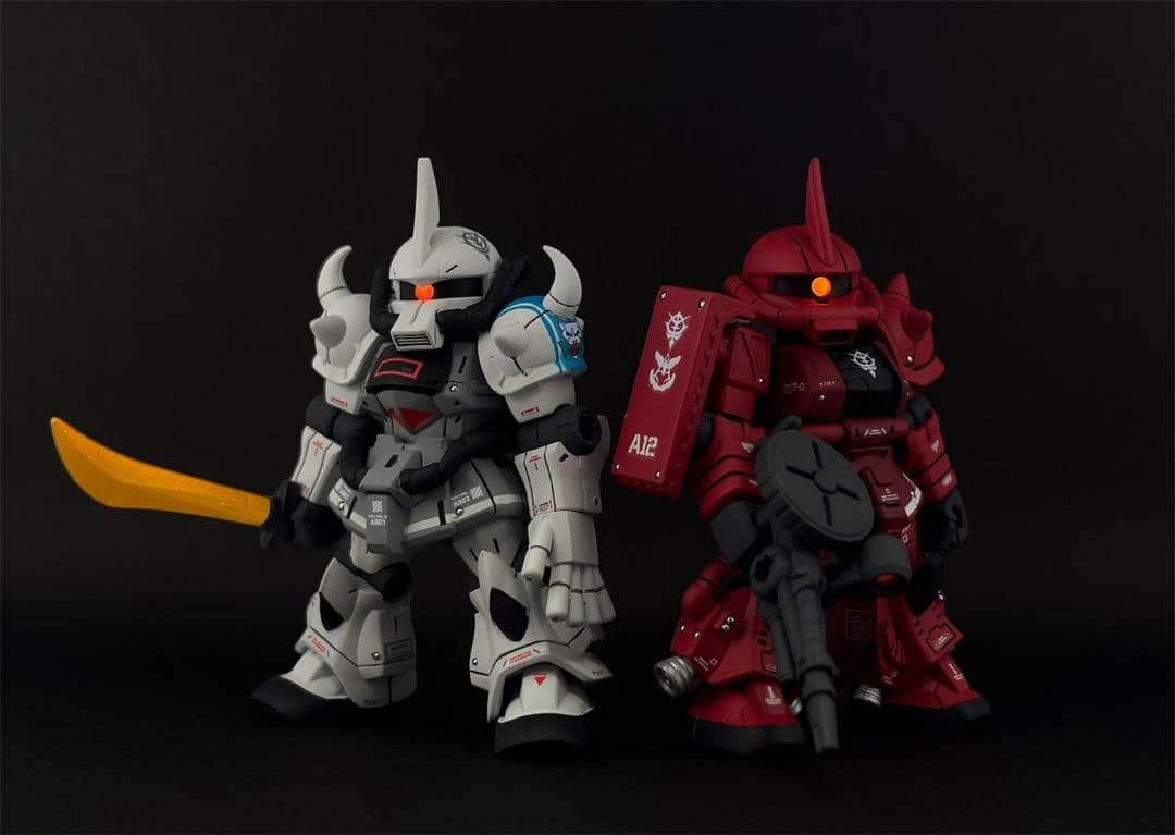 【もりちゃん】 グフ＆高機動型ザクII