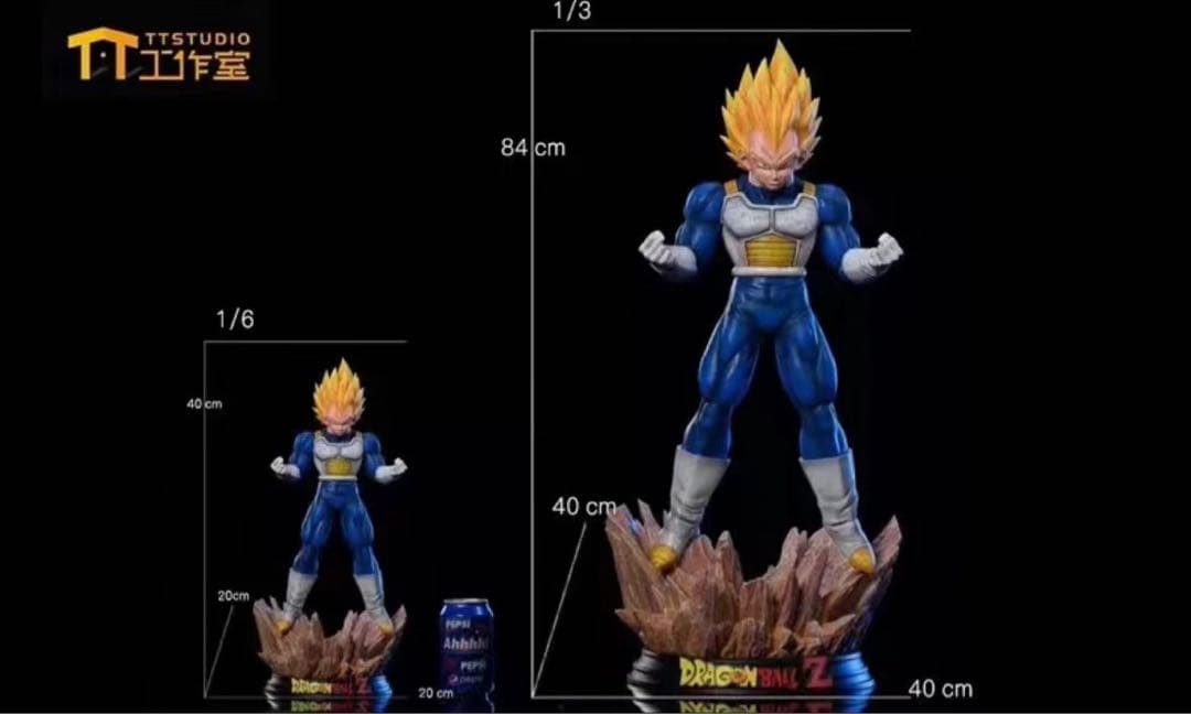 ドラゴンボール ベジータ ガレキ ガレージキット スタチュー X②⑨
