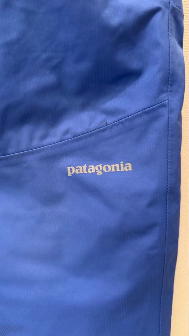 Patagonia キッズ用スキーウェア（上下セット）ピンク/ブルー
