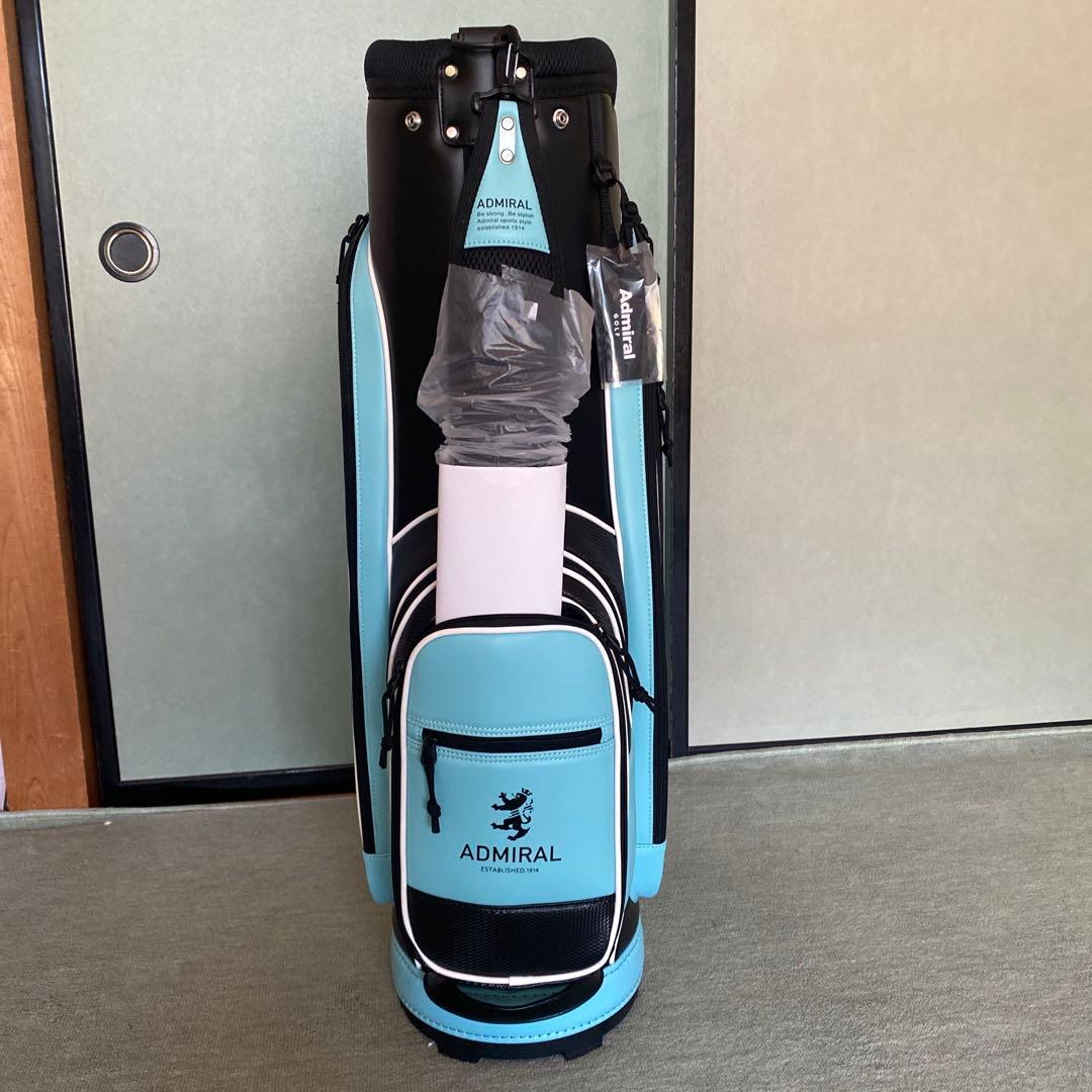 ADMRIAL ライトブルー キャディバッグ