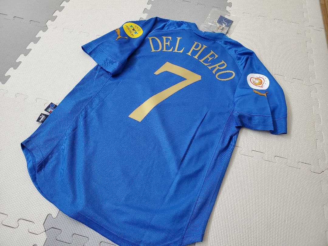 正規 PUMA イタリア代表 EURO2004 デル・ピエロ ユヴェントス