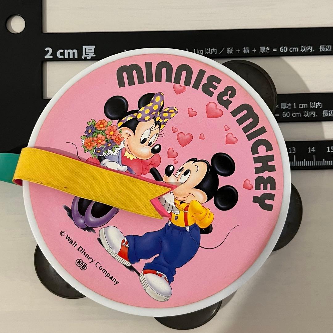 ディズニー　ミッキーミニー　レトロ　ビンテージ　希少　タンバリン　80〜90年代