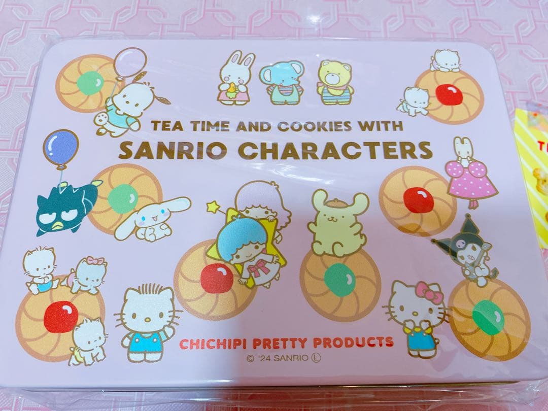 CHICHIPI サンリオ缶入りメモセット