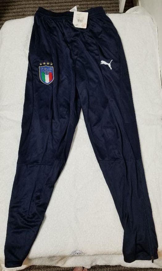 サッカー、イタリア代表、ジャージ上下、サイズ海外製XL、2019年選手仕様モデル