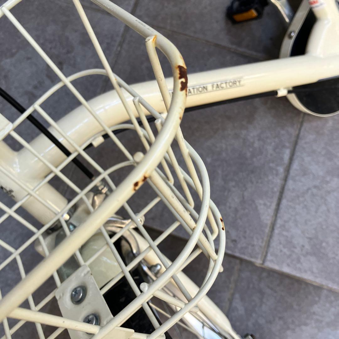 子供用 自転車 あさひ イノベーションファクトリー 18インチ アイボリー