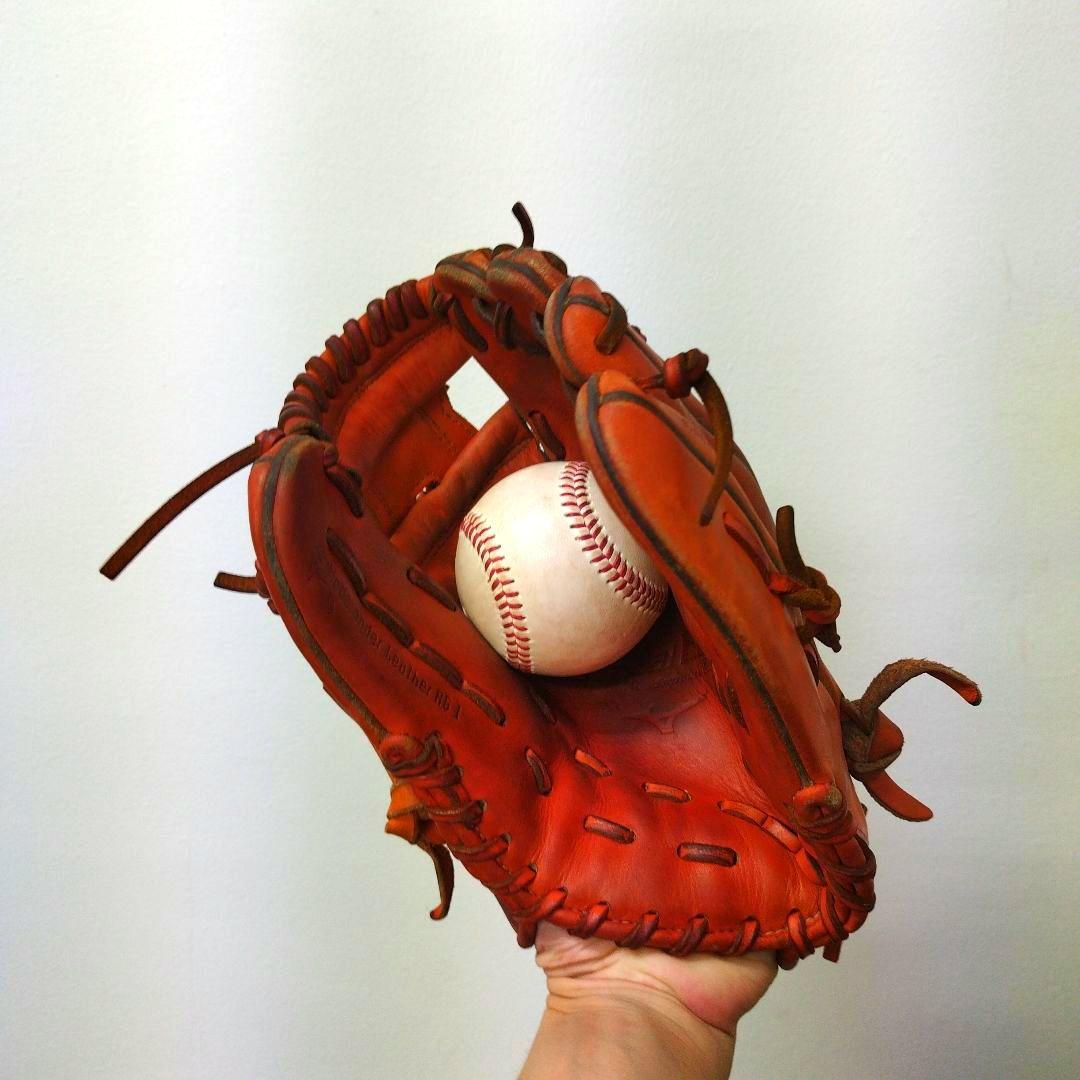 658 ミズノ グローバルエリート 型抜群 即戦力 軟式 少年 内野手用グローブ