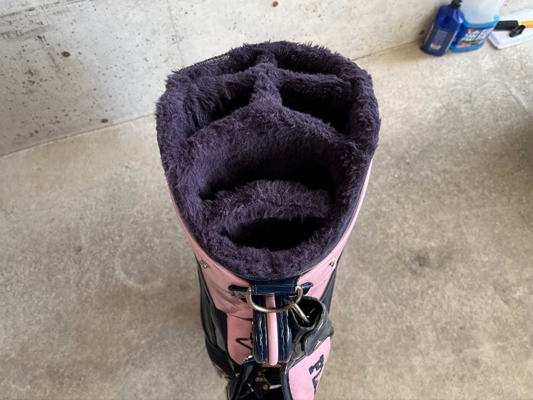 PEARLY GATES キャディバッグ ピンク/ネイビー