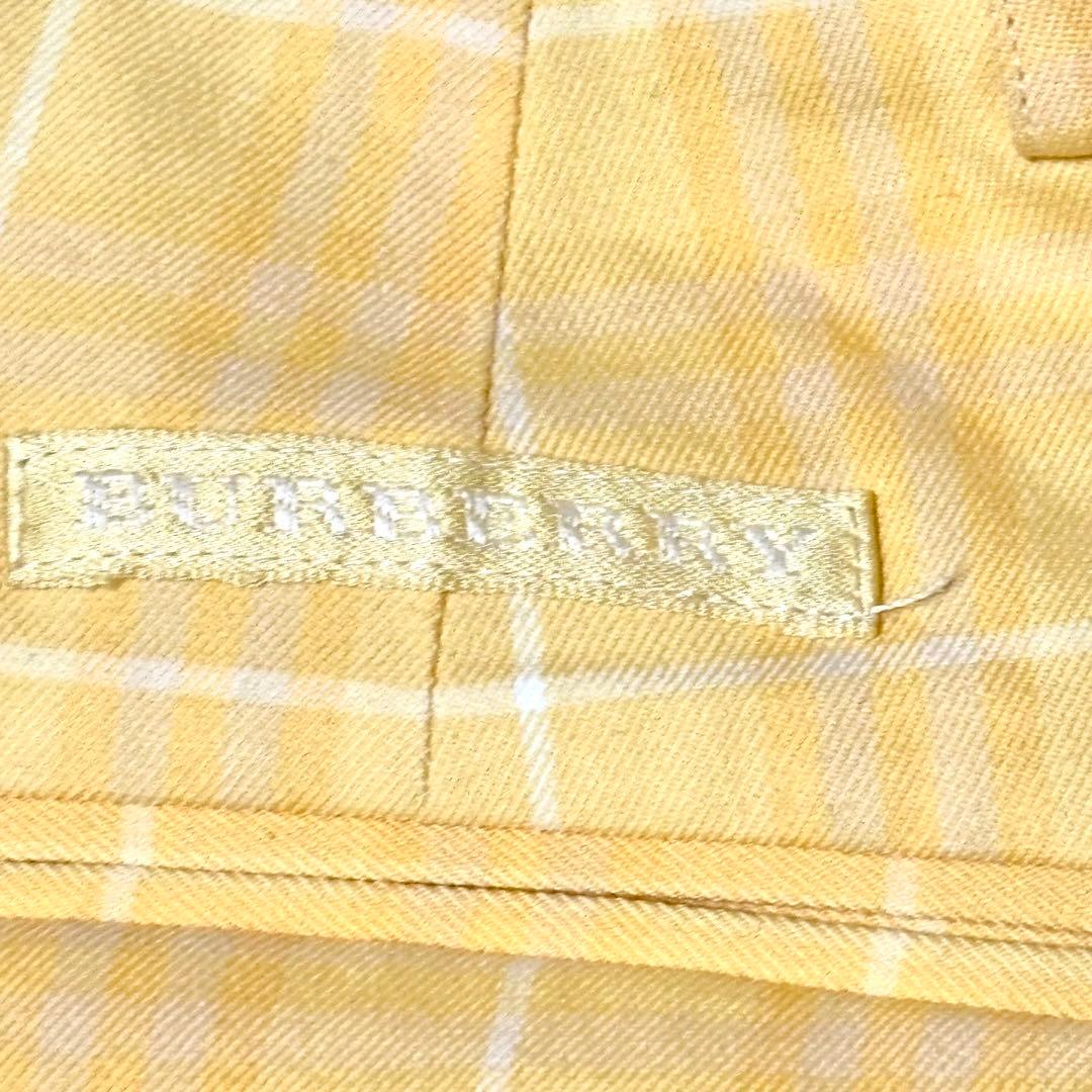 【極美品】 バーバリーロンドンゴルフ　パンツ　ノバチェック　オレンジ　S