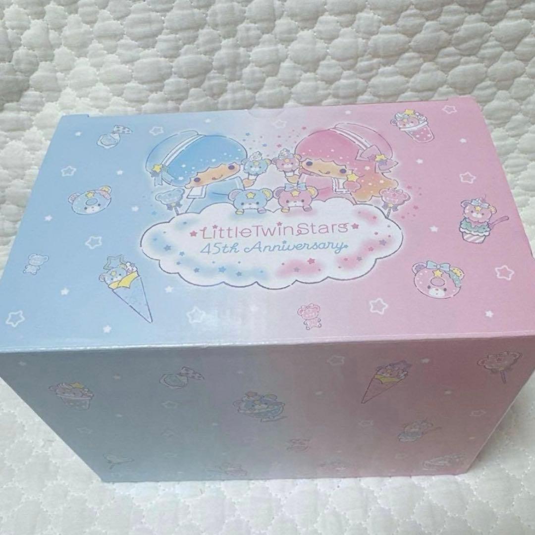 サンリオ❣️激レア　キキララ パフポフ　ピンクッション　小物入れ　45th