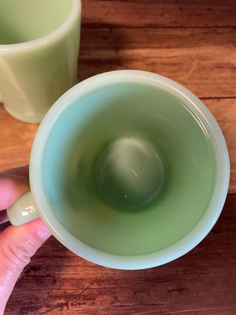 Fire-King ファイヤーキング マグ 1950年代　初期 肉厚　3個