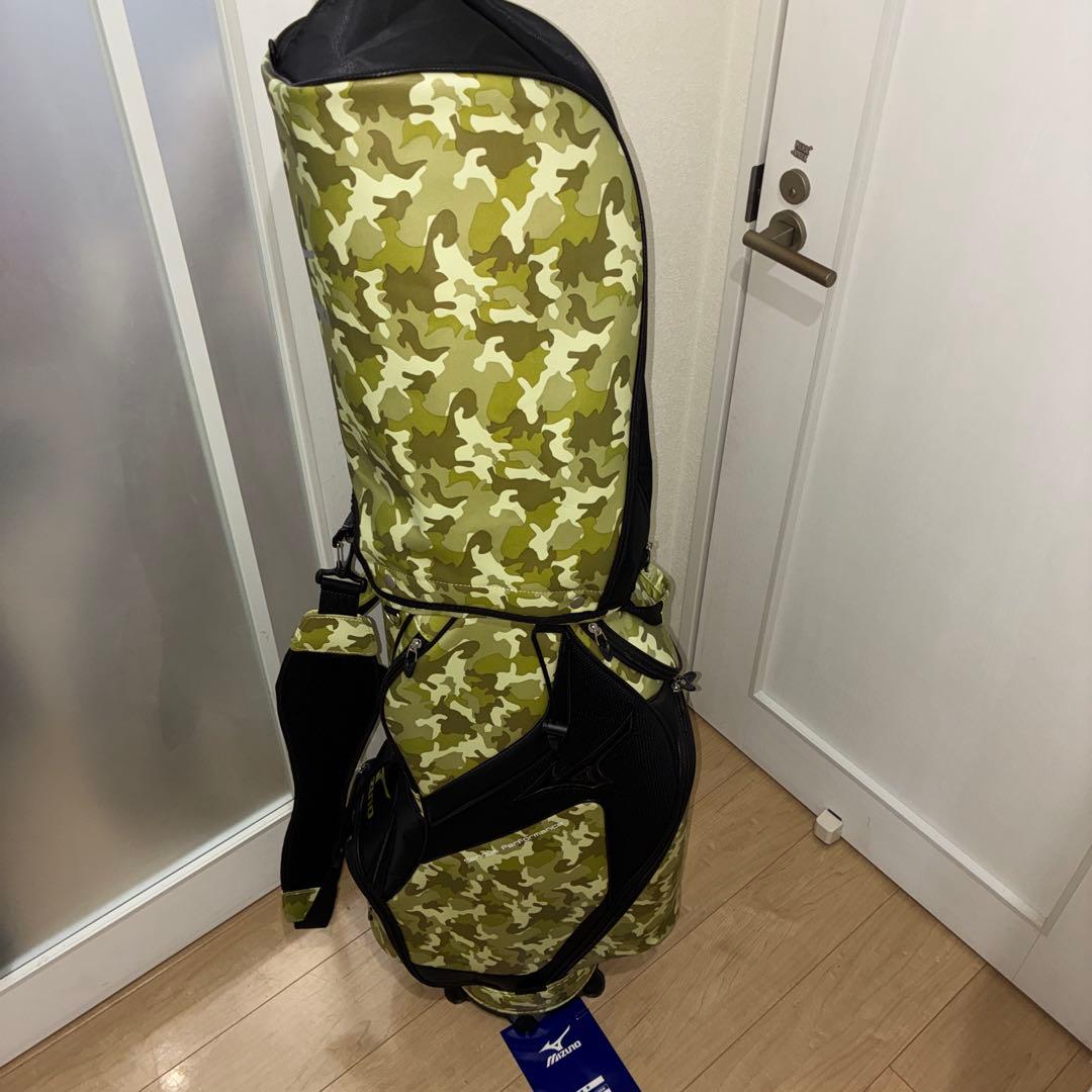 レア！軽い2.5kg！！　MIZUNO ミズノゴルフバック！　迷彩！