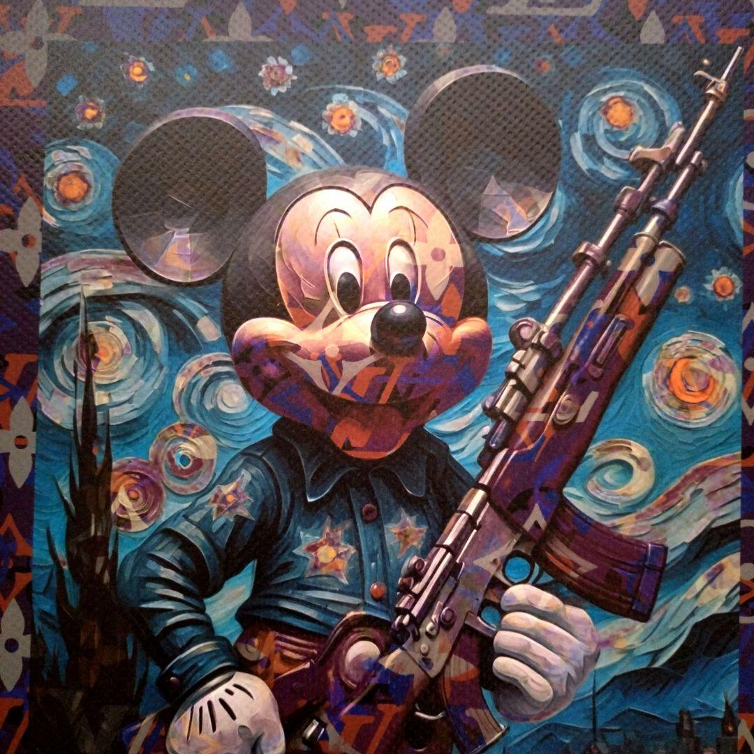 death nyc 世界限定100枚　ミッキーマウス　ディズマランド　ヴィトン