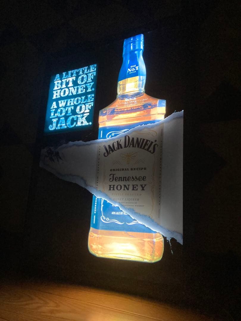 ジャックダニエル ネオンサイン 看板 ランプ 壁掛け ライト アメリカン 雑貨