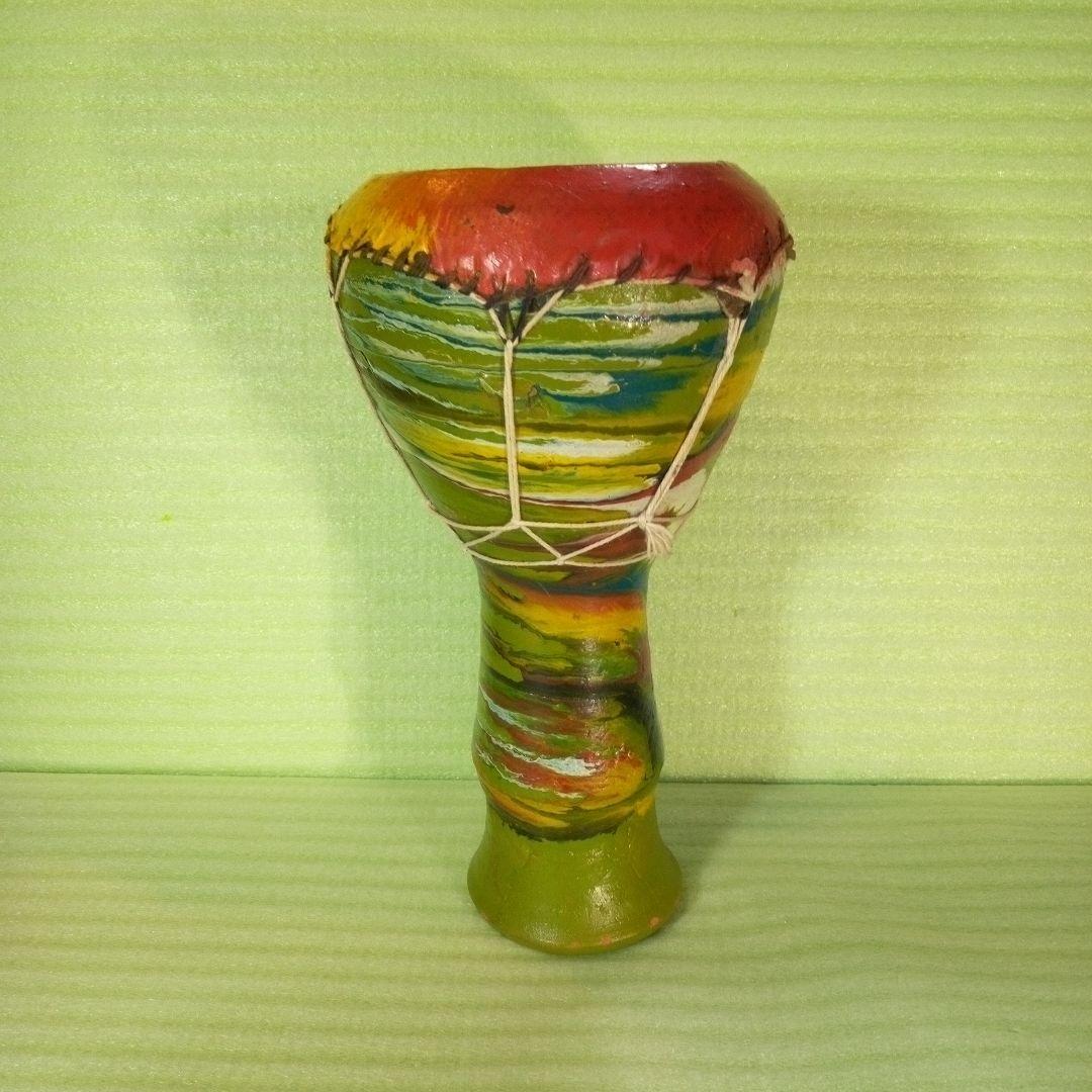 TunisiE　チュニジア　太鼓　アンティーク　オブジェ　インテリア