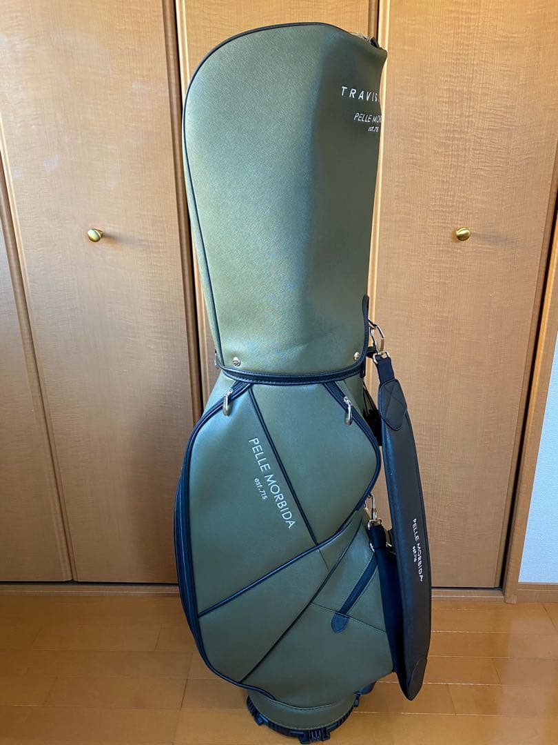 【美品】Pelle Morbida TravisMathew キャディバッグ