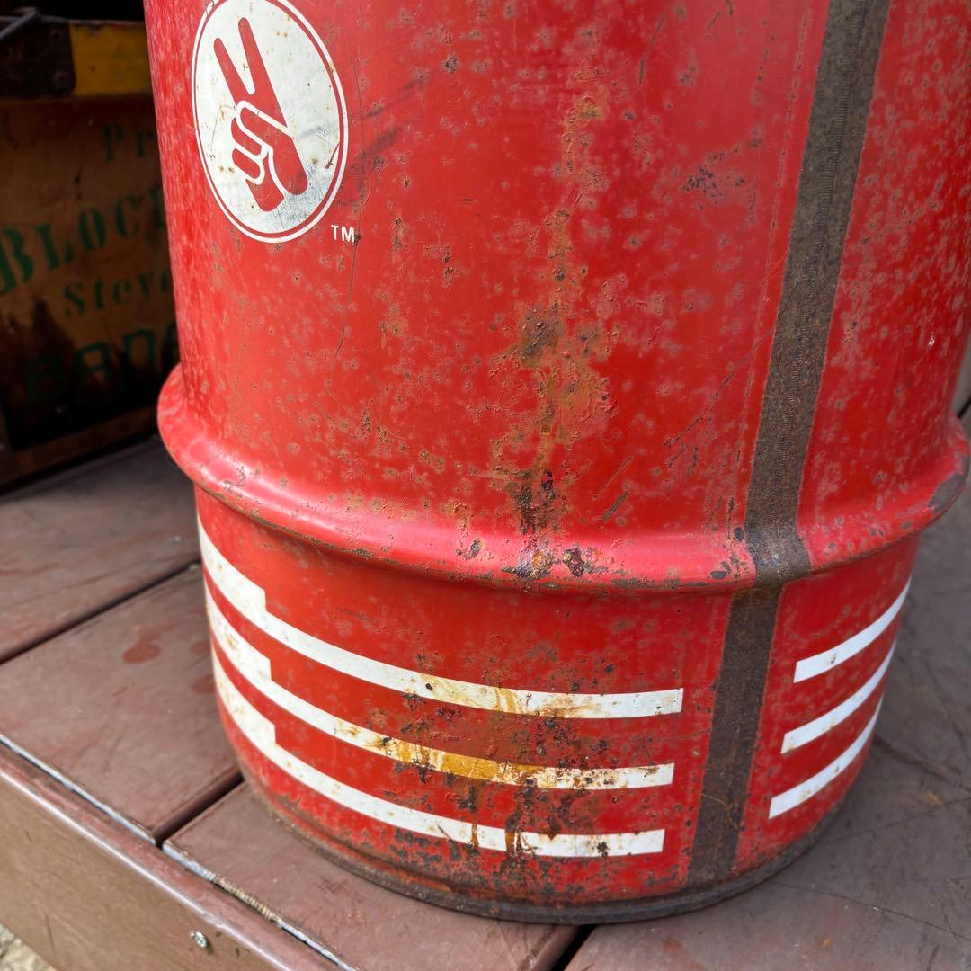 送料込み！USA VTGドラム缶 Kendall /16U.S.GALLONS