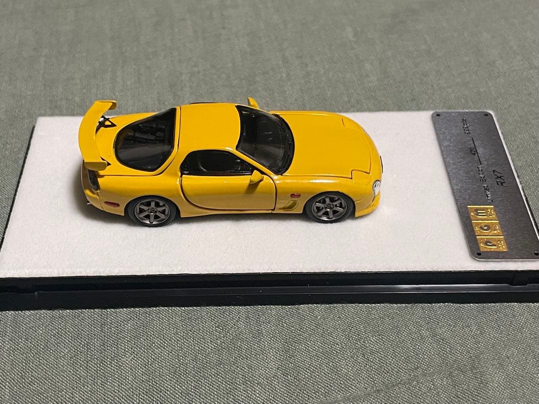 1/64 PGM マツダ RX7 FD3Sフル開閉モデル