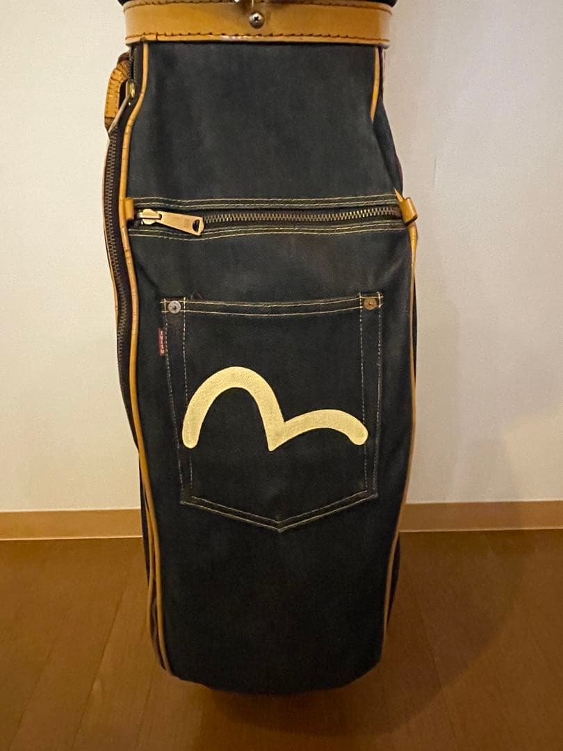 evisu エヴィス デニムキャディバッグ ゴルフ バッグ