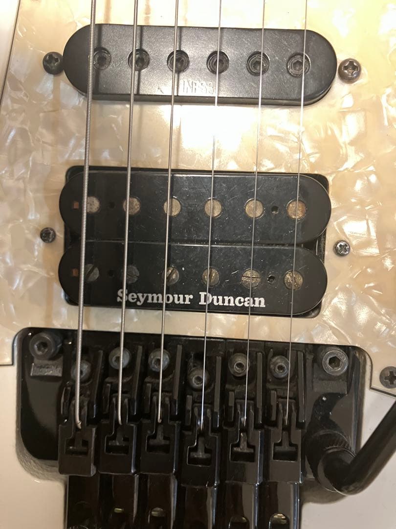 sahara　Ibanez RG350DXZ-WH ダンカン搭載