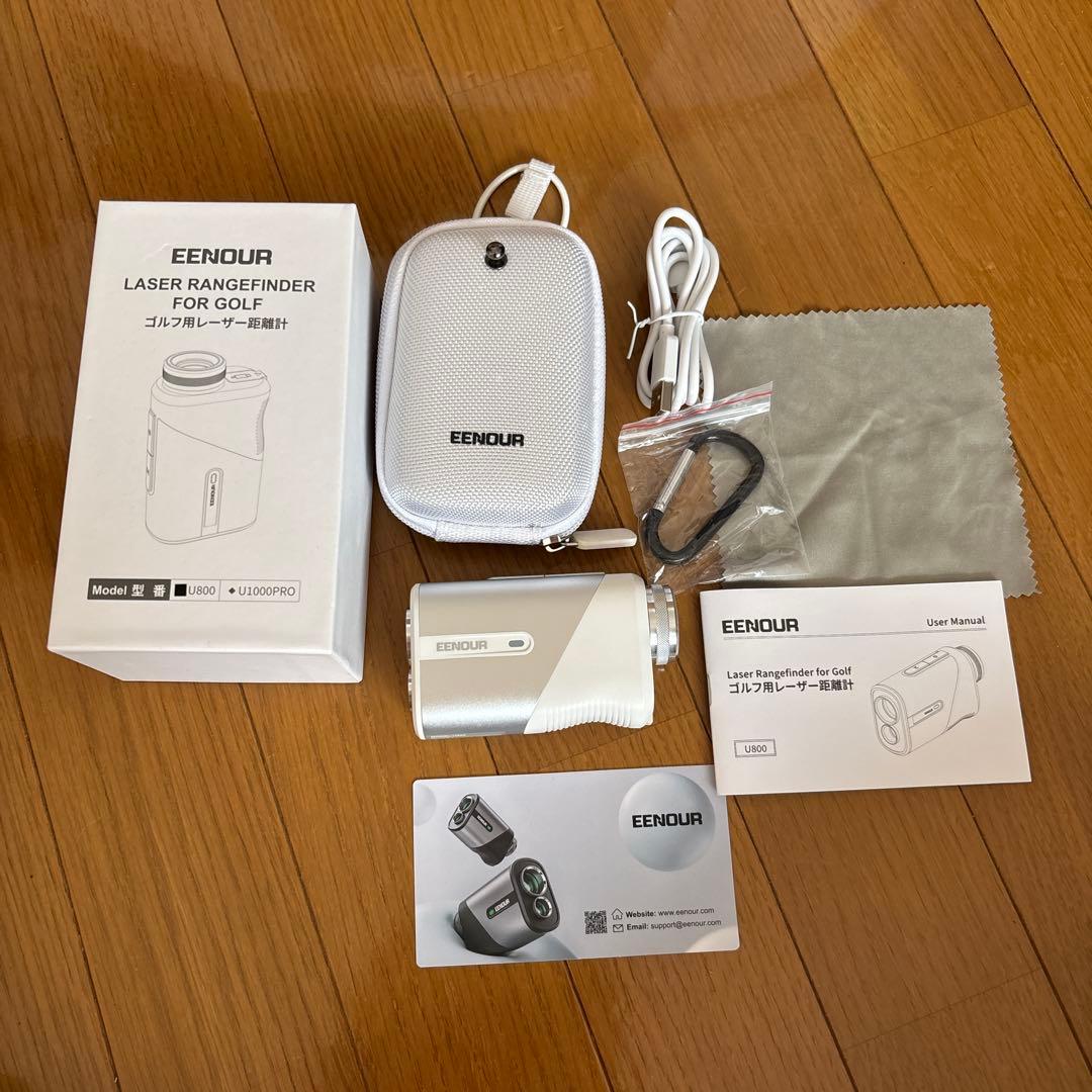 EENOUR レーザー距離計 ゴルフ用 ホワイト
