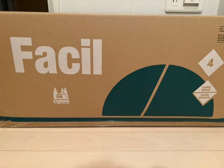 【新品/未開封】小川キャンパル　オガワ　ファシル　Facill 本体