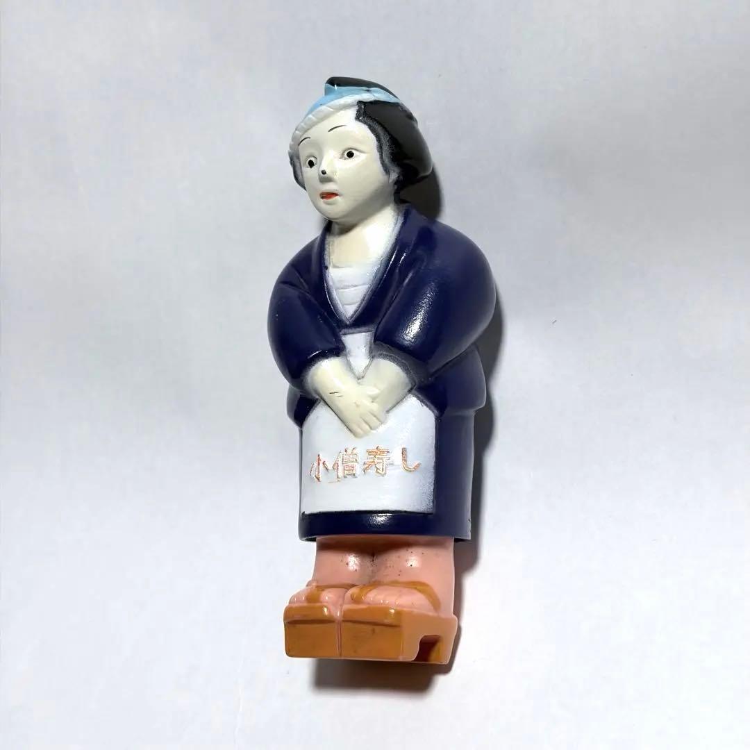 小僧寿し　ノベルティ　ソフビ　貯金箱