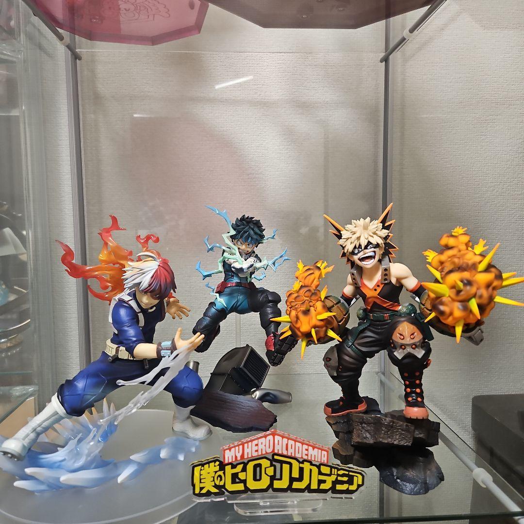 ヒロアカ　緑谷出久　爆豪勝己　轟焦凍