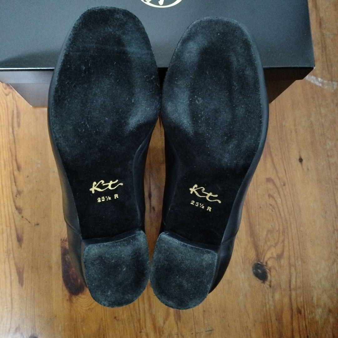 Kent ケント　社交ダンスシューズ 25.5cmR レザー　箱 袋　男性用