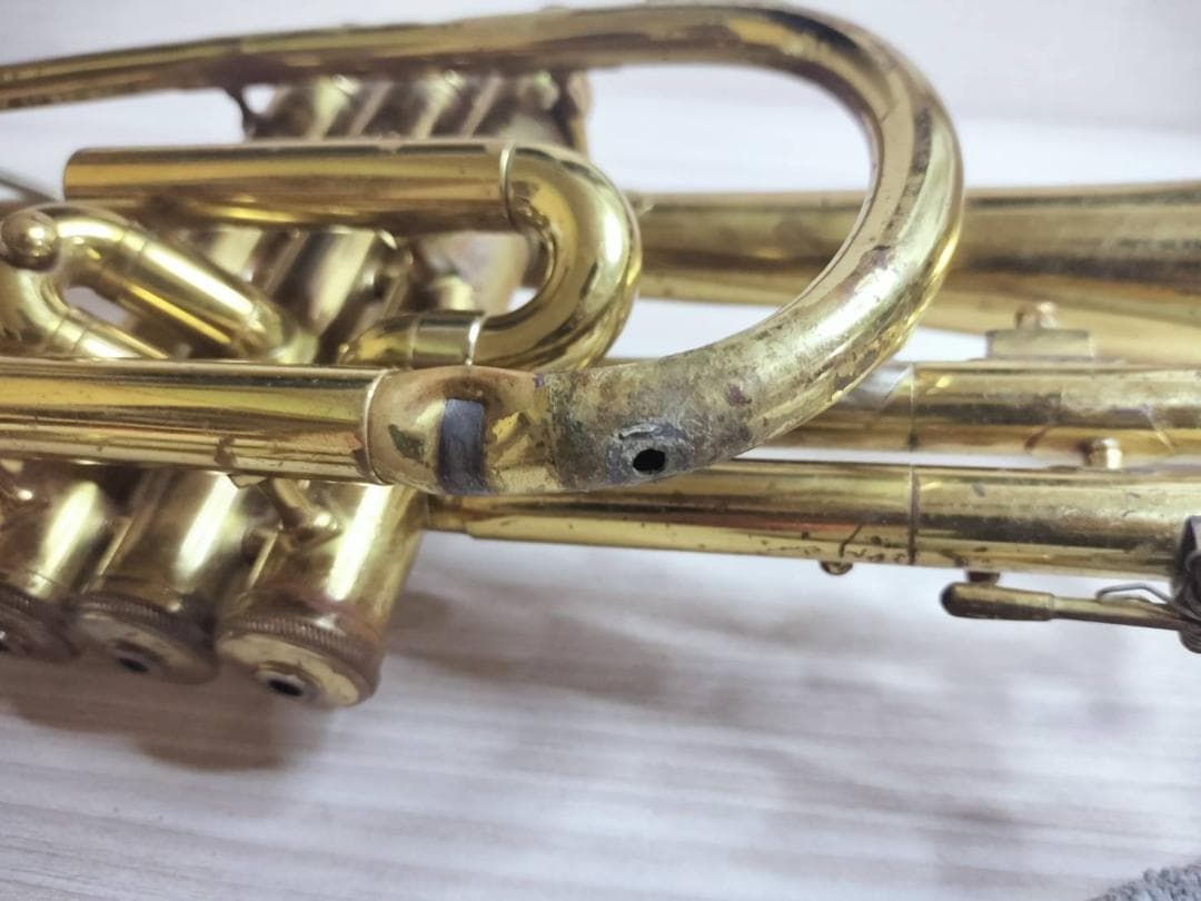 ヴィンテージ 1960年代 オールズ アンバサダー　トランペット　ケースあり　訳