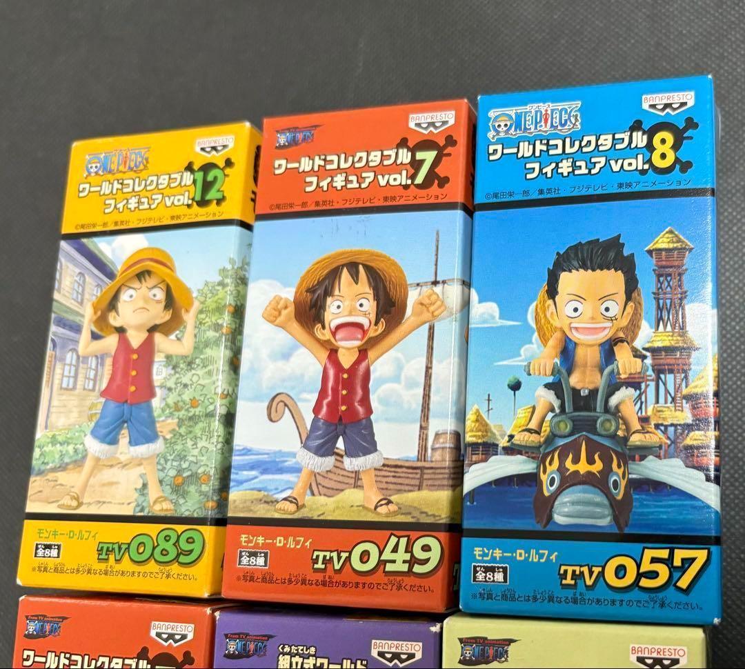 【新品未開封】ワールドコレクタブルフィギュア　ワンピース　6個セット