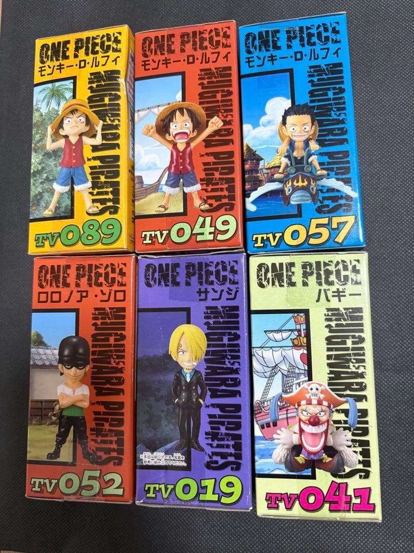 【新品未開封】ワールドコレクタブルフィギュア　ワンピース　6個セット